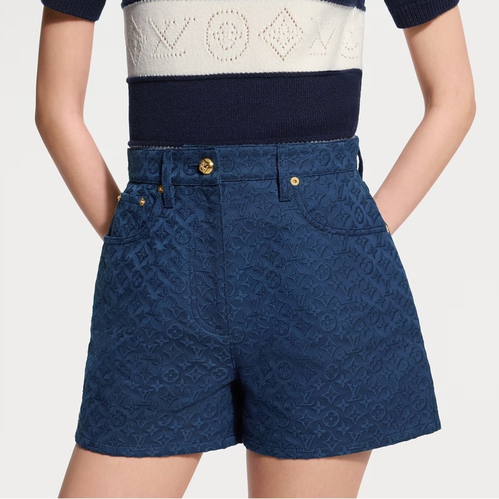 Louis Vuitton Monogram Jacquard Shorts